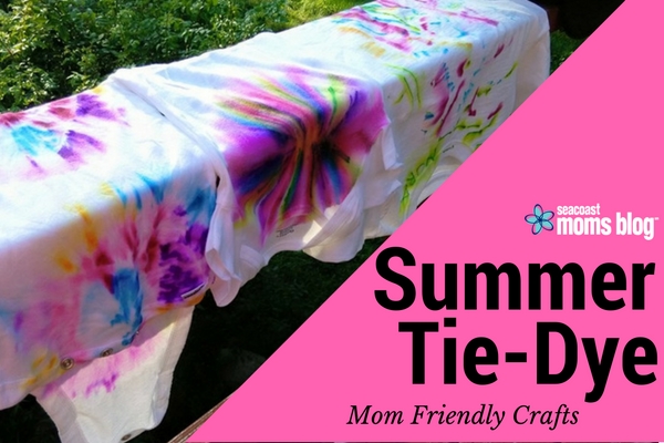 Easy Summer Craft: Sharpie Tie-Dye
