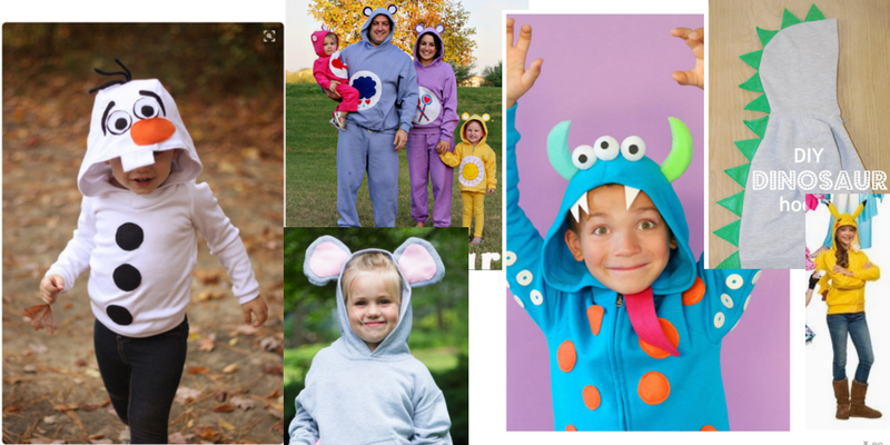 Halloween costumes from hoodies are a adorable, warm, and convenient.