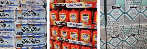 Costco Paper Products and Cleaning Supplies