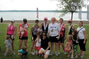 Check out these AMAZING moms! We just completed our first triathlon and the kiddos couldn't have been more proud of their Mommy's!