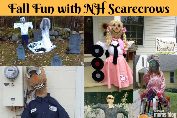 Fall Fun in NH with Scarecrows
