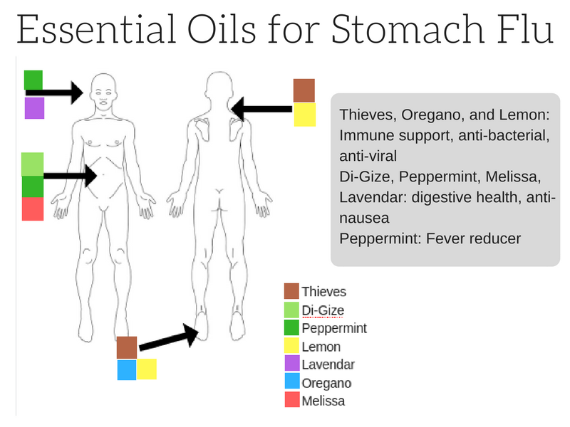 Essential oils are an effective treatment for the stomach flu