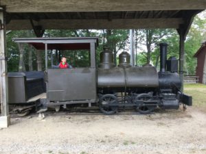 Side trip on the way home: visiting the Boothbay Railway Village