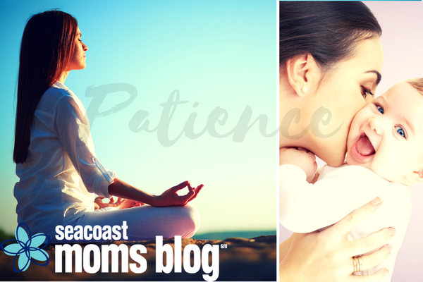 finding patience can be tough for moms