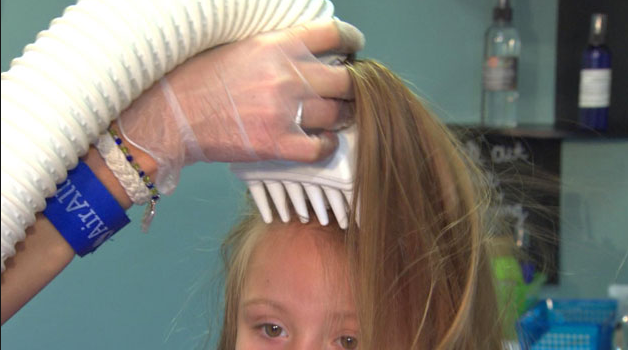 airealle uses hot air to kill head lice