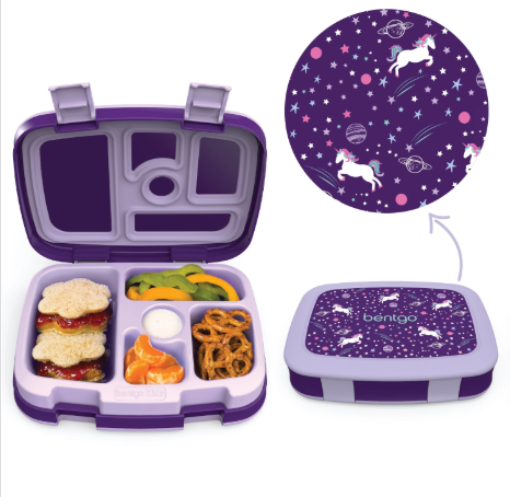 bento style lunch boxes are very popular