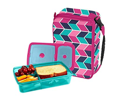 another choice for a bento style lunch box by fit and fresh