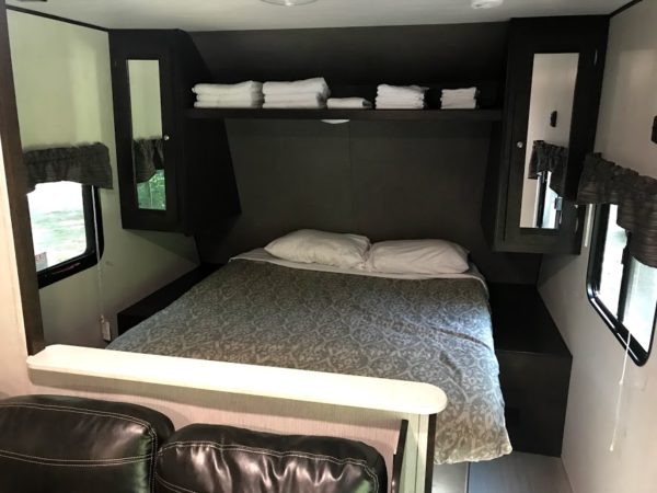 bed in Rv