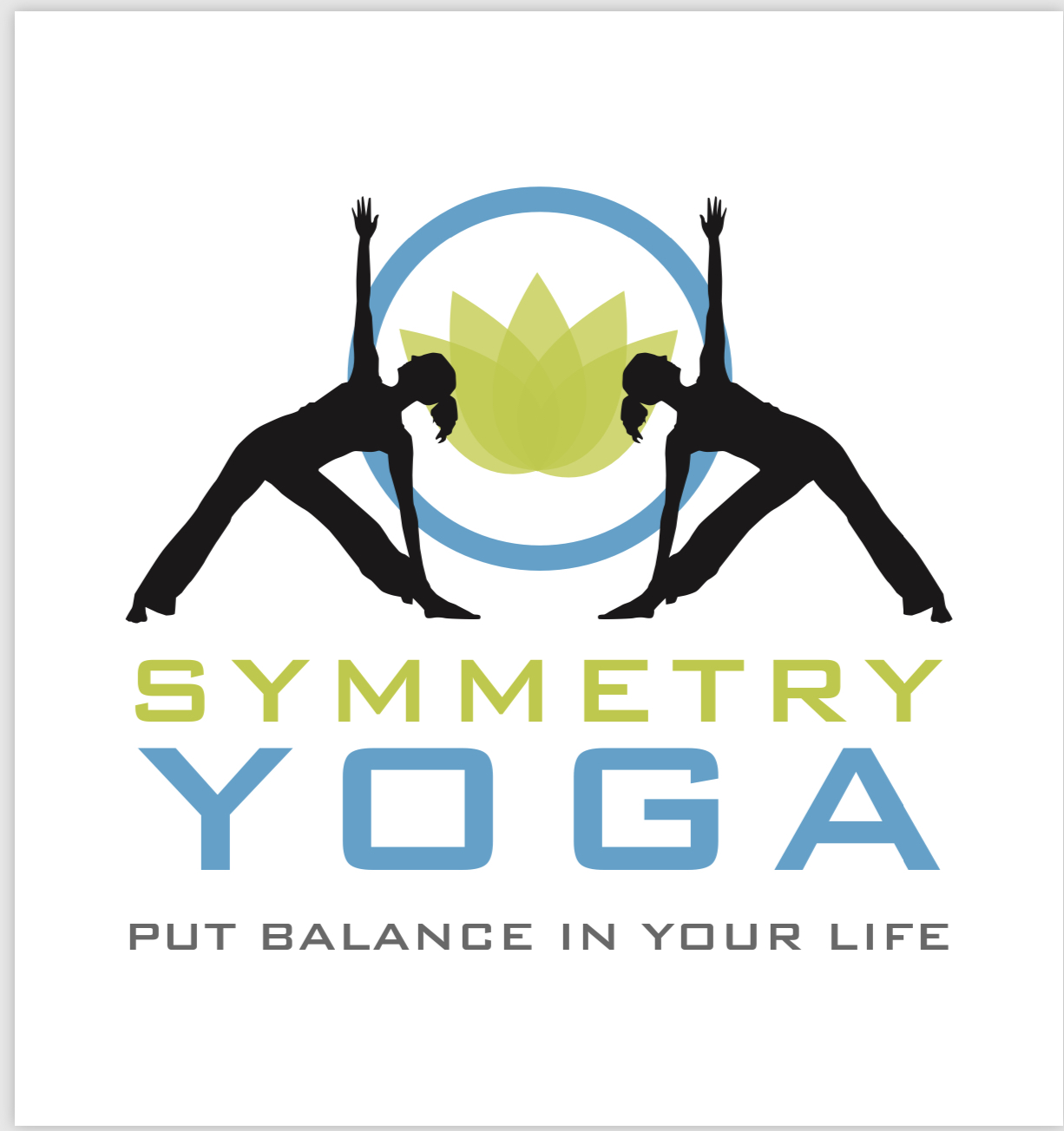 Symmetry yoga studio seacoast
