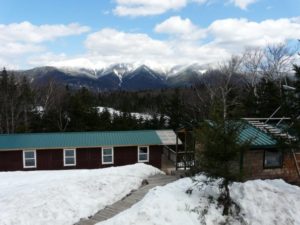 Lonesome Lake Hut - winter hikes in the whites