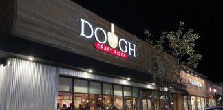 Exterior of Dough Craft Pizza in Portsmouth