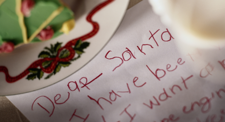 Naughty or nice a letter to santa is a christmas must do