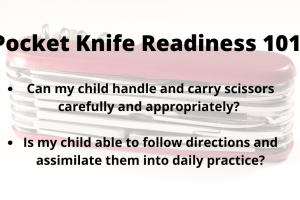 Pocket Knife Readiness 101